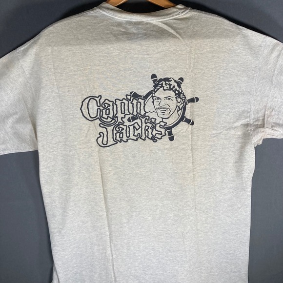 Vintage Captain Jacks Hope Town Abaco Bahamas T-Shirt Mens 2X Tee Anvil - Picture 1 of 8